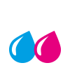 Zeefdruk 2 kleuren